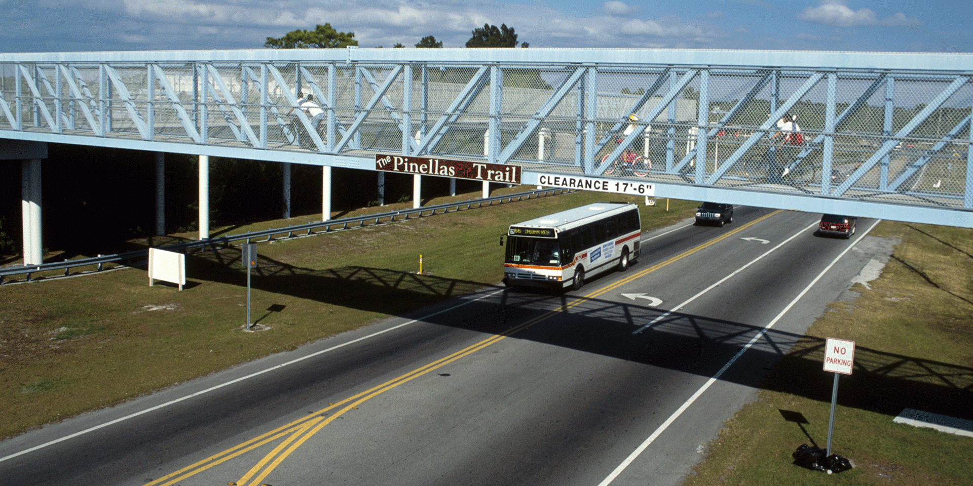 Trail Overpass Curlew, credit Pinellas County
