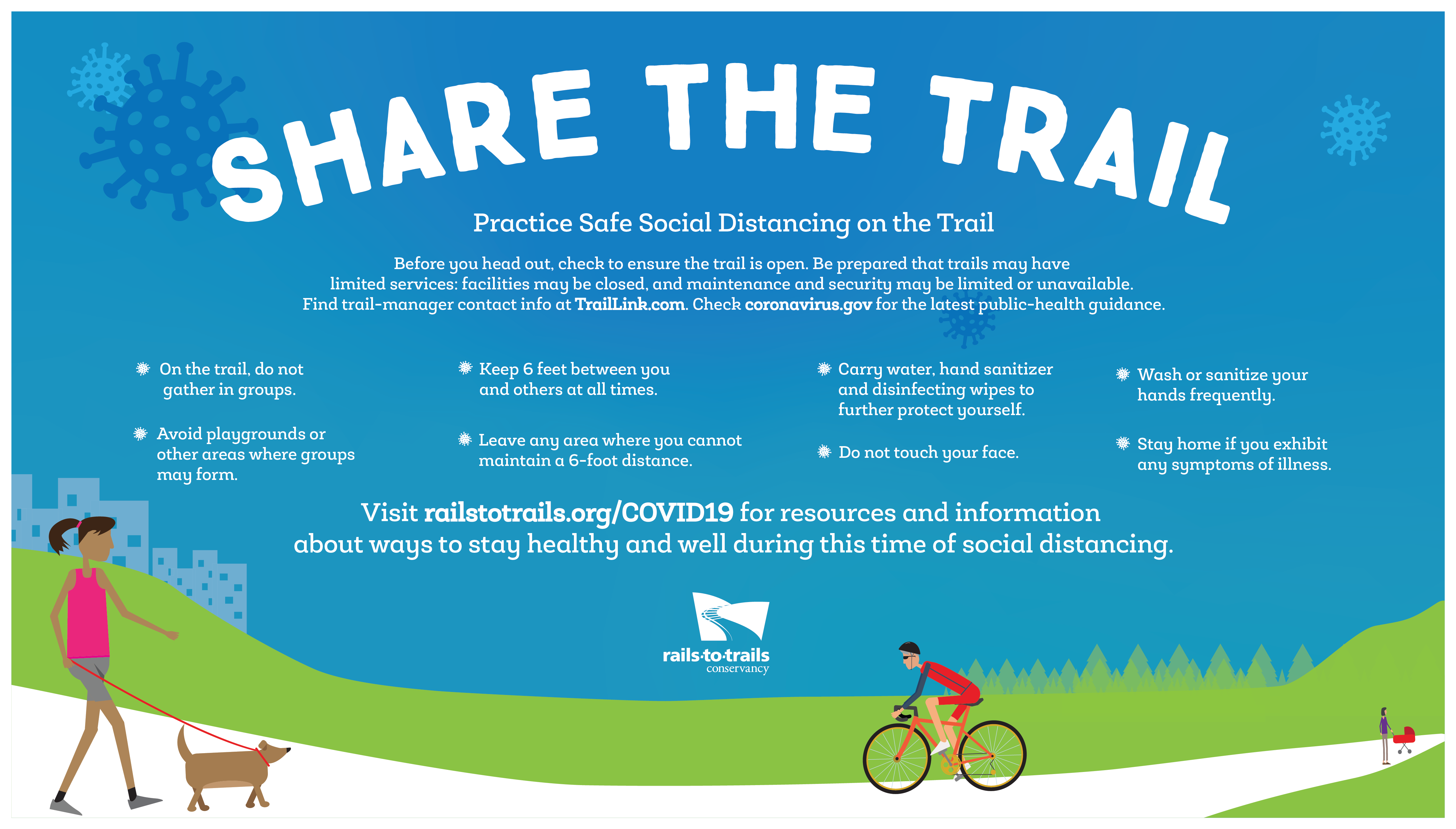 practicesafedistancing-eng-banner Share the trail graphic