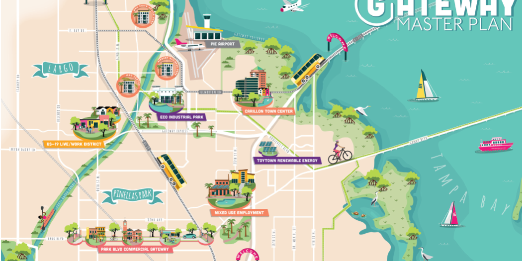 gateway masterplan map