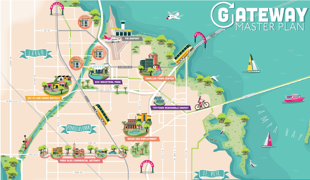 gateway masterplan map