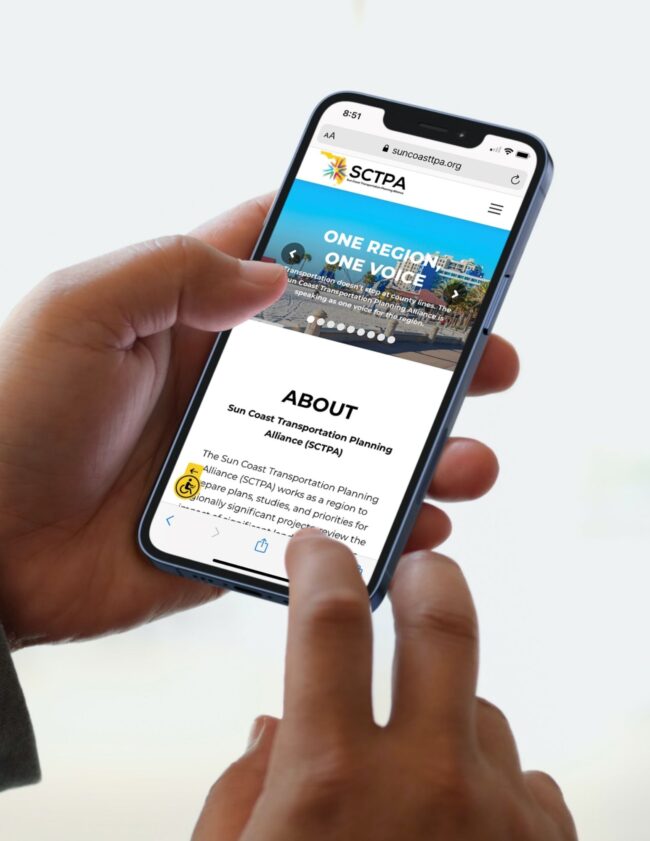 sctpa website on phone