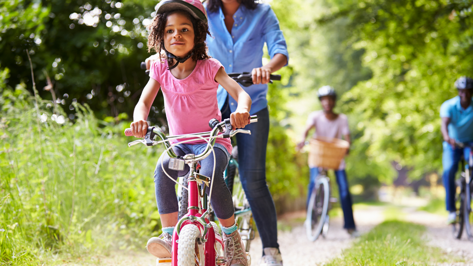 girl on bike