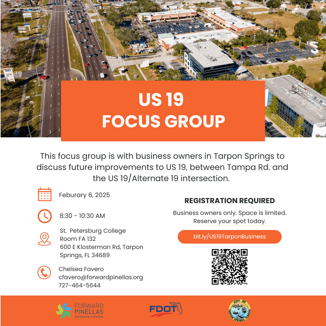 US 19 Outreach Focus Group - Tarpon (Facebook Post (Square)) - Forward ...