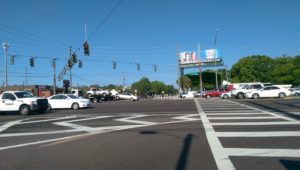 The US 19 and Tampa Road intersection.