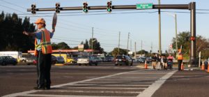Part of the Drew Street corridor that would be addressed by Clearwater's complete streets project. (Photo courtesy of City of Clearwater)