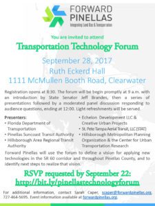 Transportation Technology Forum Invitation