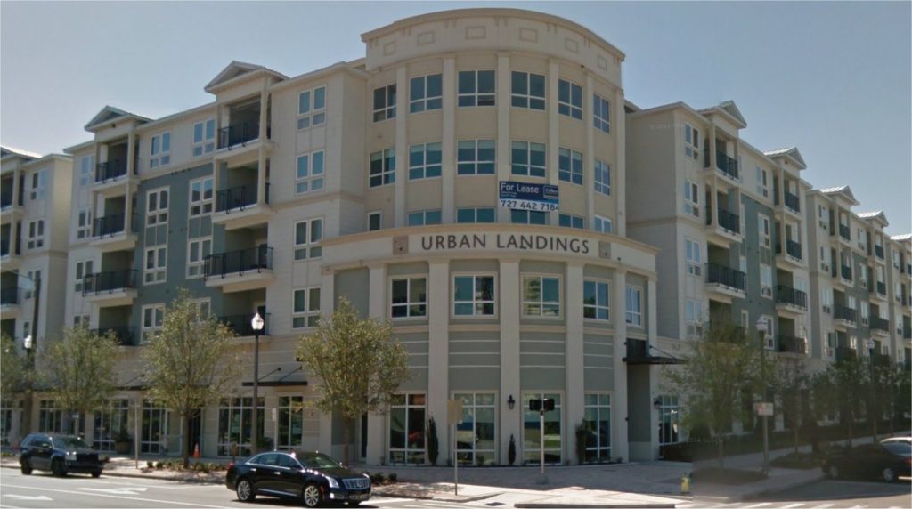 This new apartment building in downtown St. Petersburg exhibits several of the Planning & Urban Design Principles of the Countywide Plan.