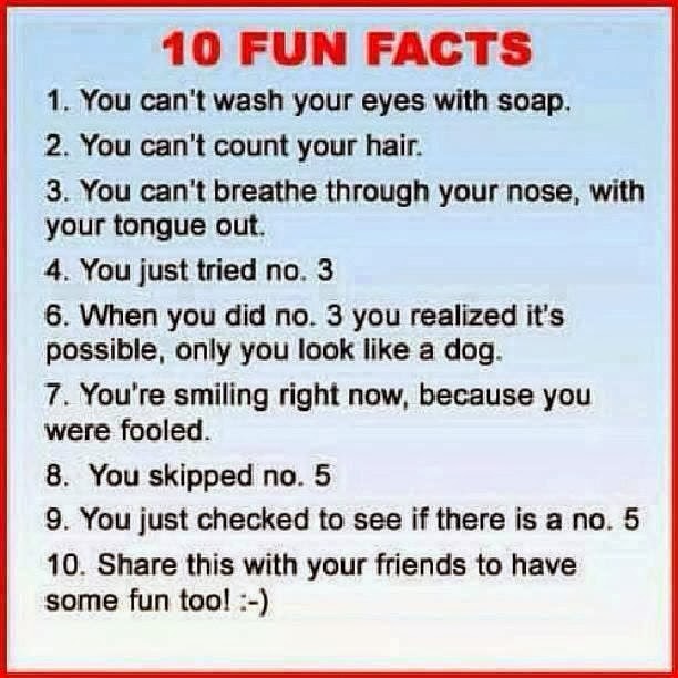Facts fun 100 Mind