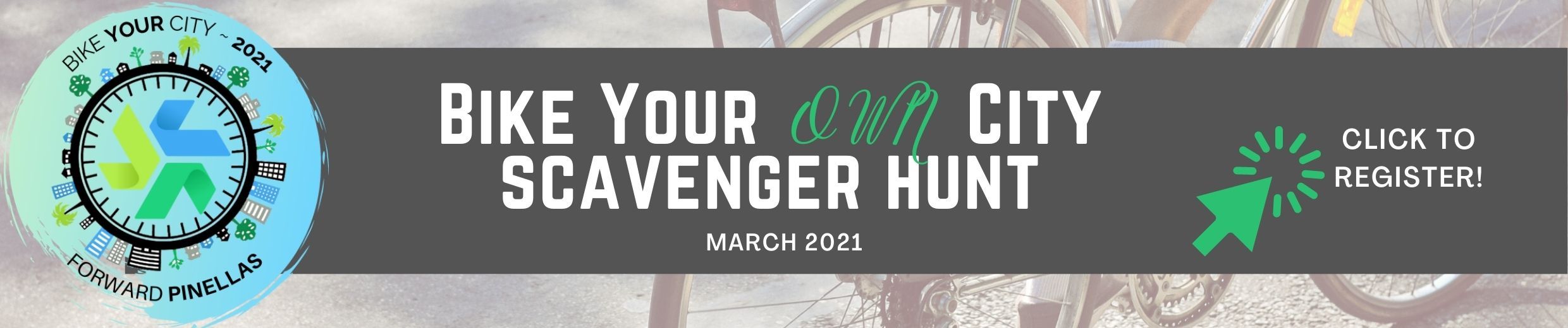Bike your city 2021 banner