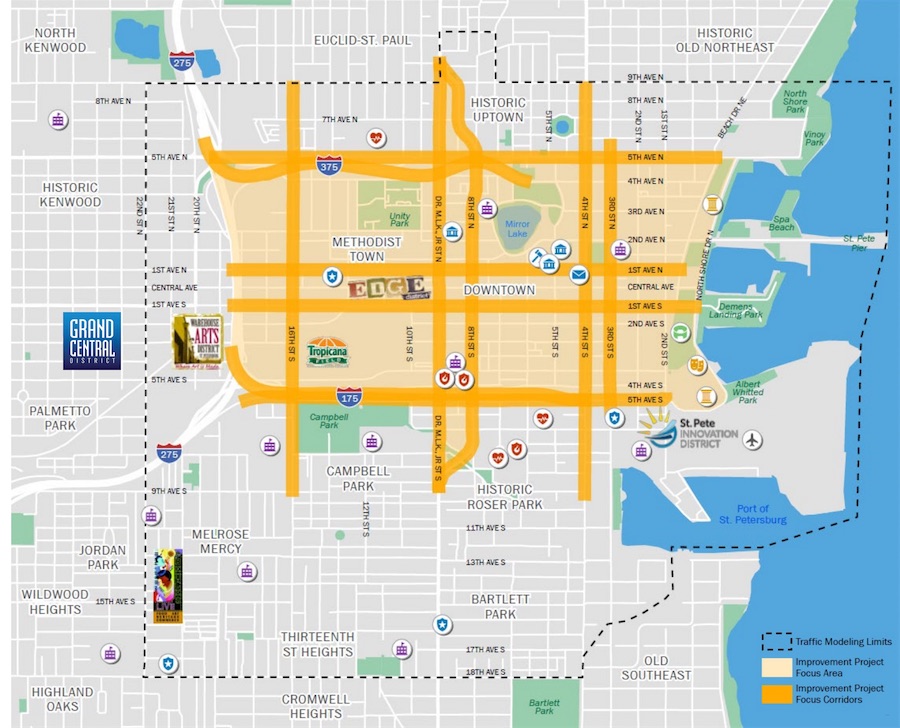 DTSP Downtown Map