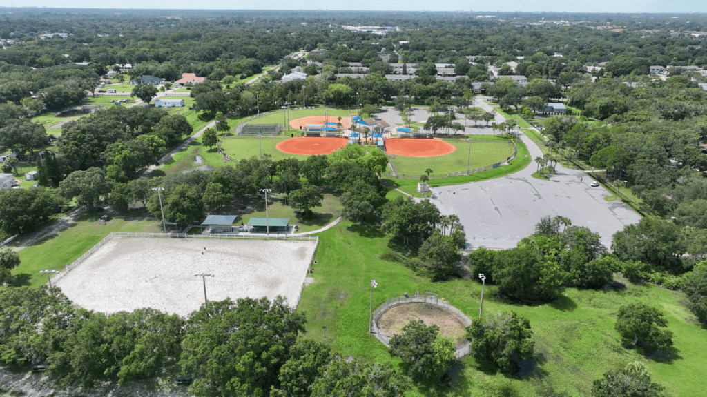Aerial view Park