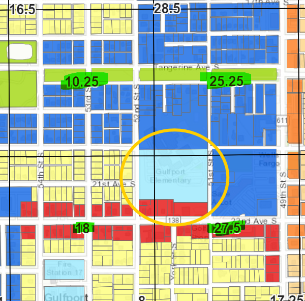 screen shot of max index grid cells