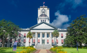 front view of the state of florida legislature building