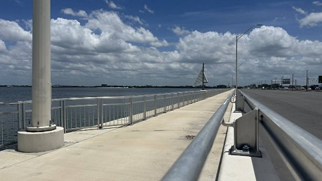 bridge with shared use path