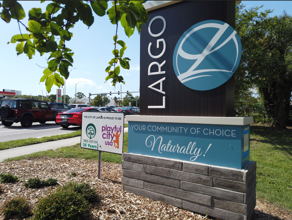 City of Largo sign