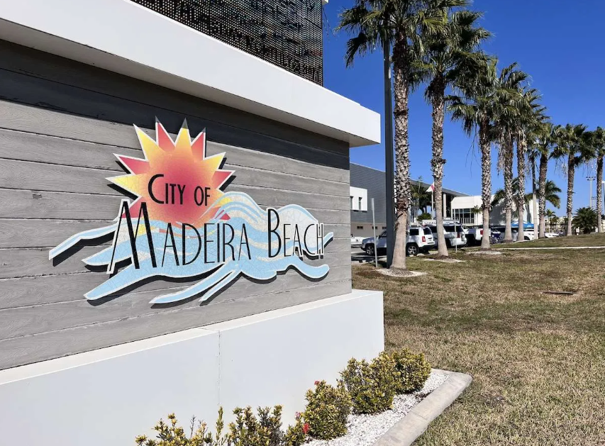 City of Madeira Beach sign