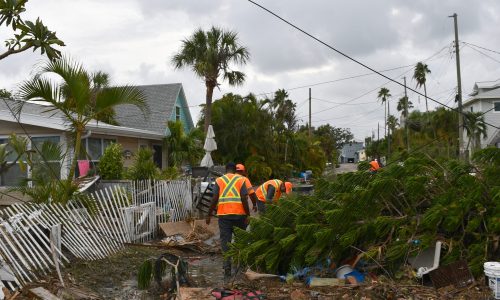 Hurricane Helene storm damage (photo: Pinellas County Government)